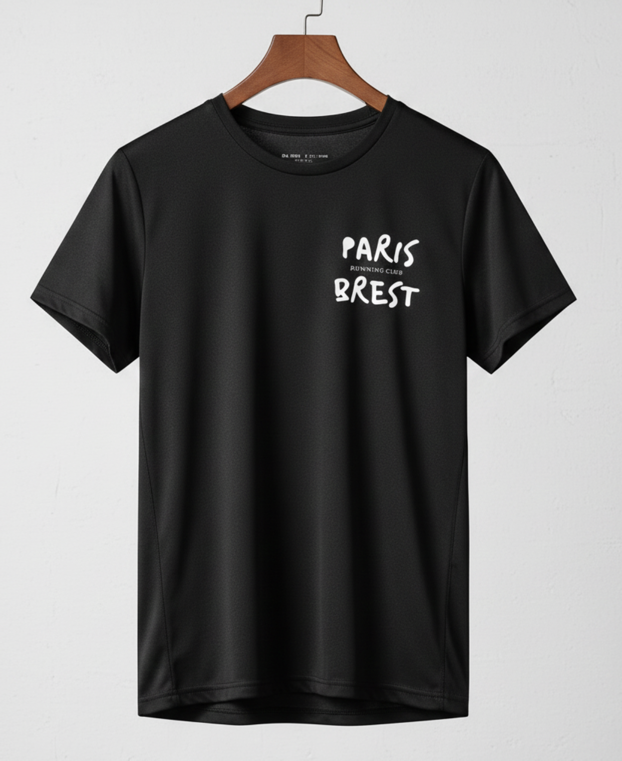 T-shirt PBRC noir — face avant